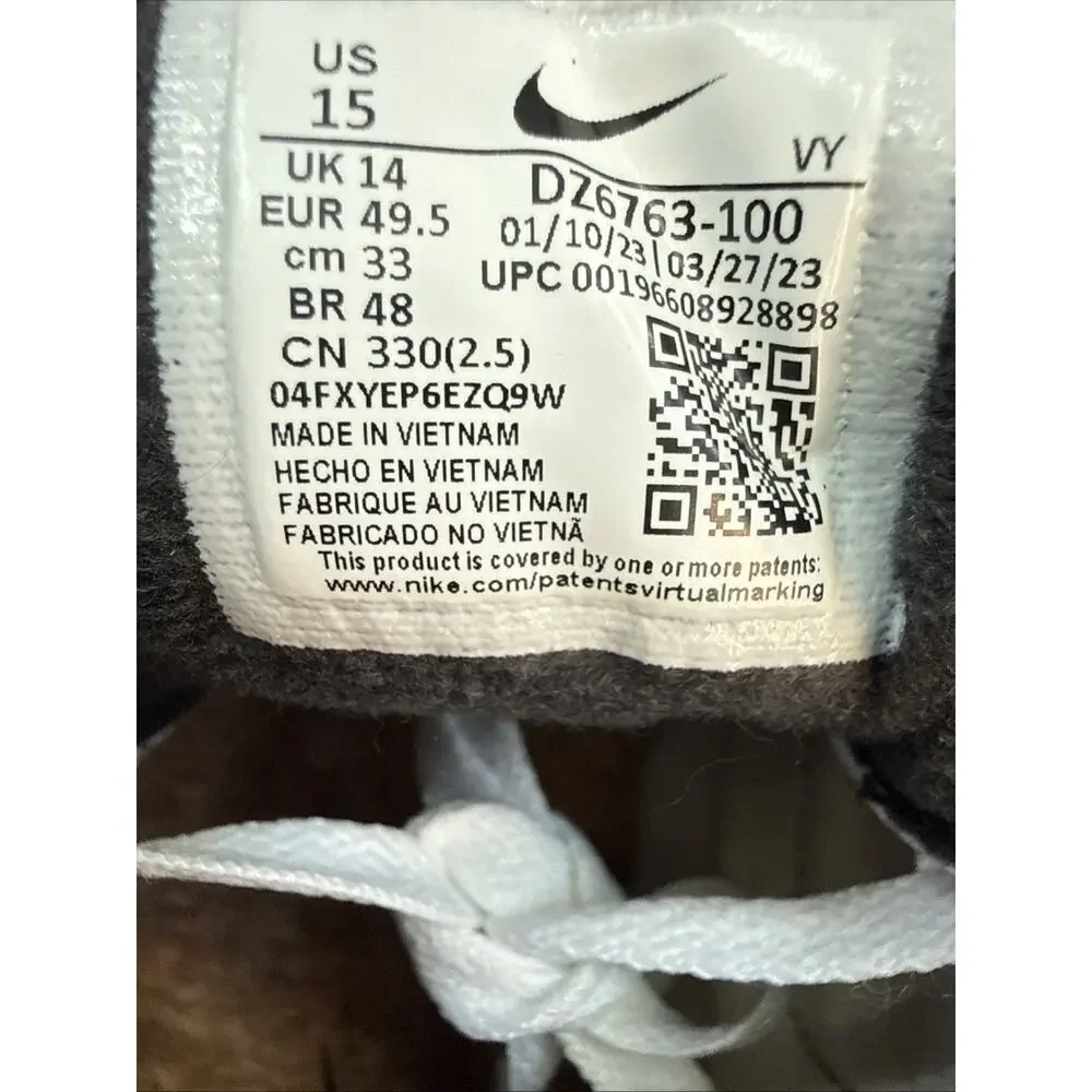 Size 15 - Nike AAF88 SP Billie Eilish Venom Green DZ6763-100 OG Box Dust Bag